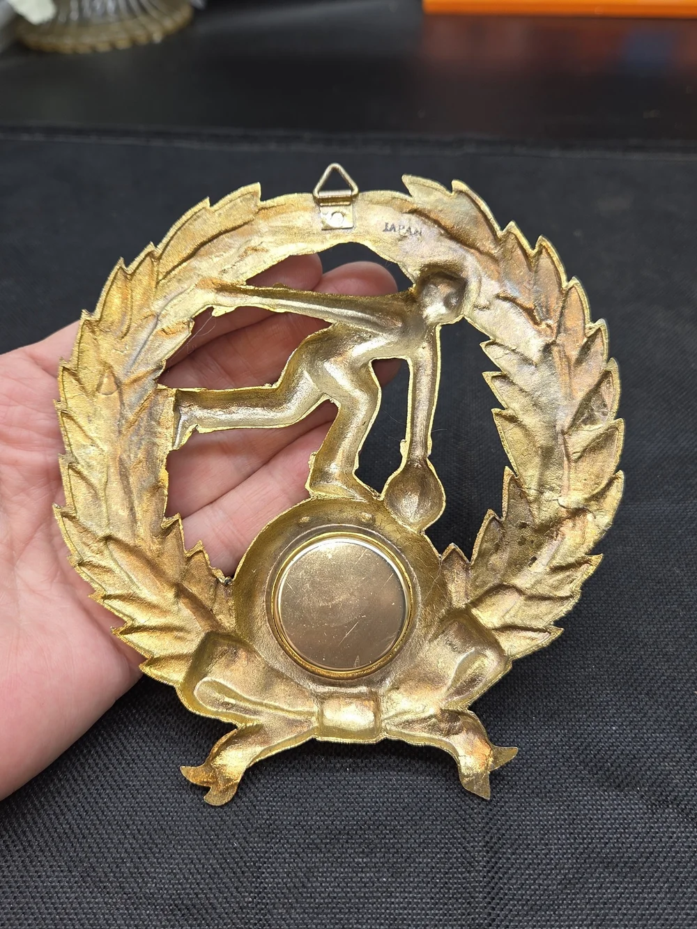 Gold Bowling Wall Thermometer - Decorative Home Wall Decor